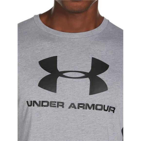 Under Armour Men's Sportstyle Logo Short Sleeve T-Shirt - Picture 4 of 7